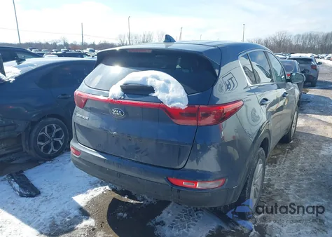 2017 Kia Sportage Lx из США, поврежденный, VIN KNDPMCAC8H7248366